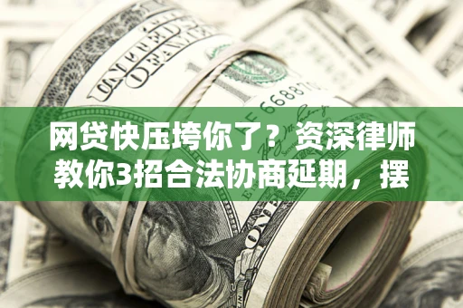 武汉网贷快压垮你了？资深律师教你3招合法协商延期，摆脱暴力催收！