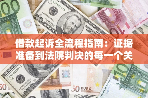 武汉借款起诉全流程指南：证据准备到法院判决的每一个关键步骤