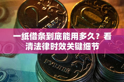 武汉一纸借条到底能用多久？看清法律时效关键细节